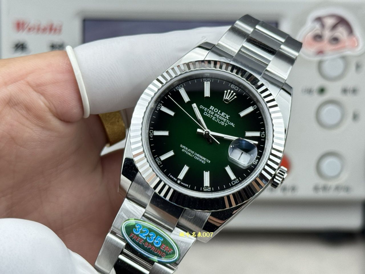 ERF劳力士日志型顶级复刻手表m126334-0033腕表 /  