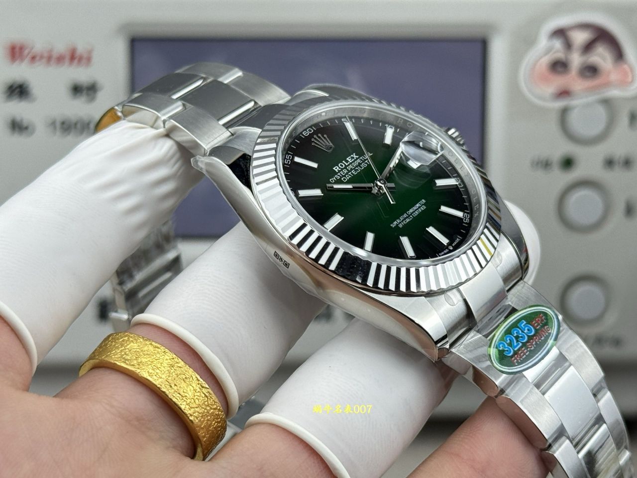 ERF劳力士日志型顶级复刻手表m126334-0033腕表 /  