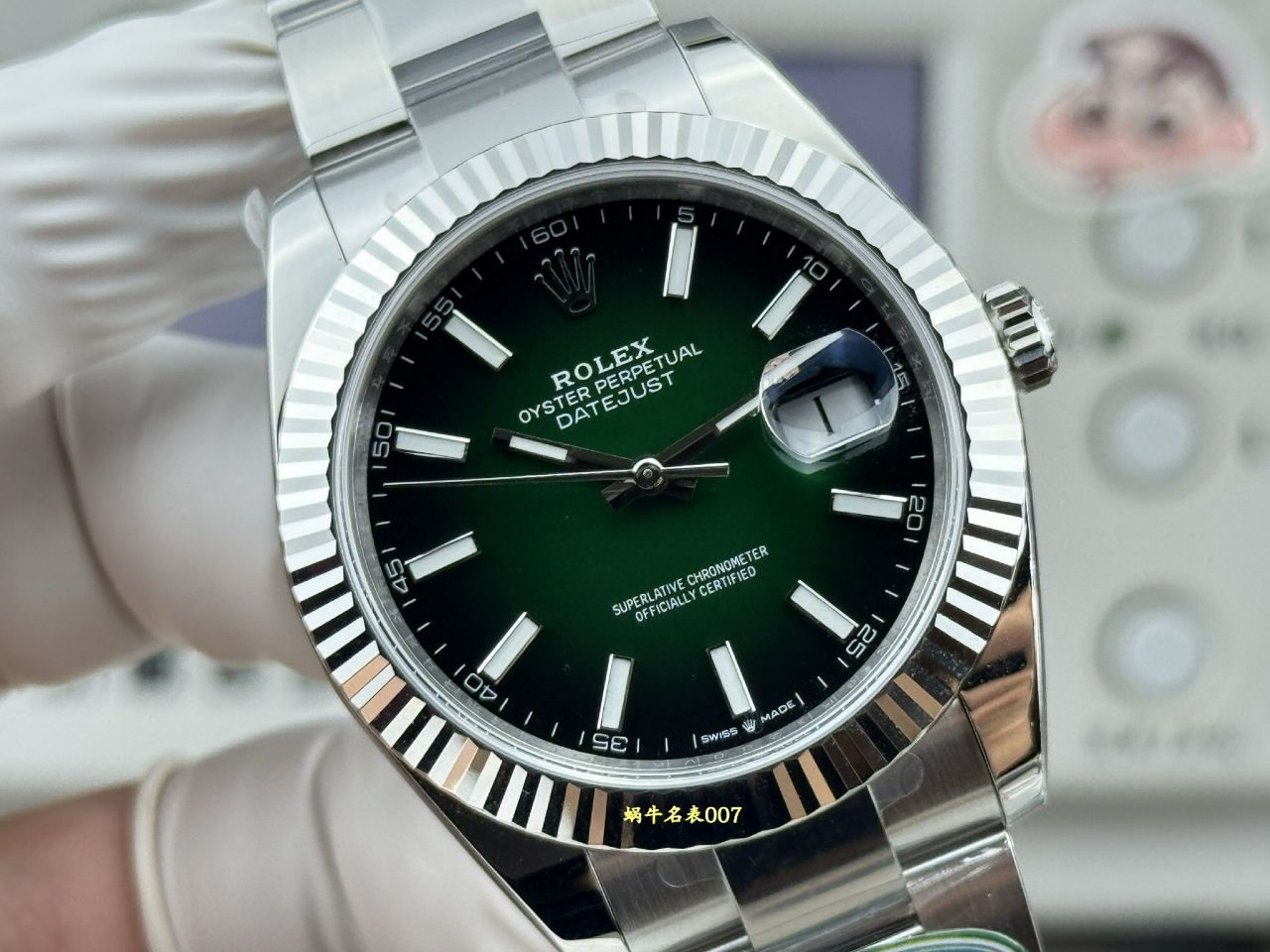 ERF劳力士日志型顶级复刻手表m126334-0033腕表 /  