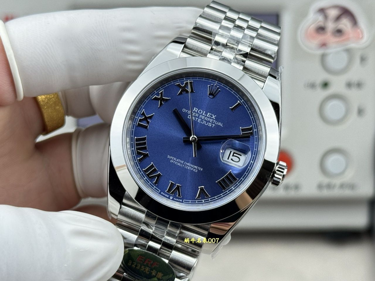 ERF劳力士日志型广州复刻手表m126300-0018腕表 /  