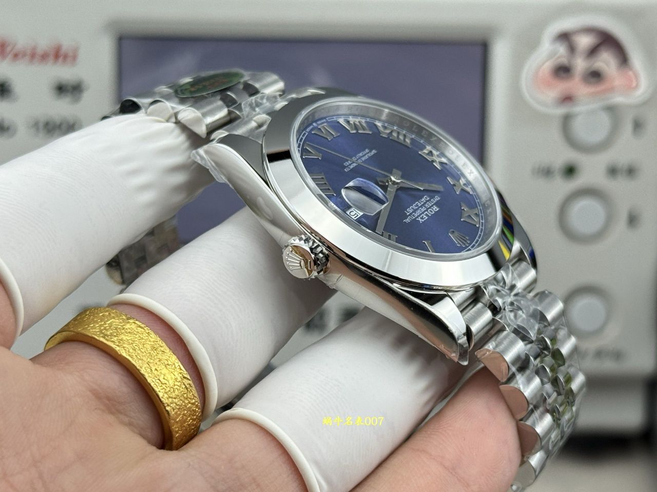 ERF劳力士日志型广州复刻手表m126300-0018腕表 /  