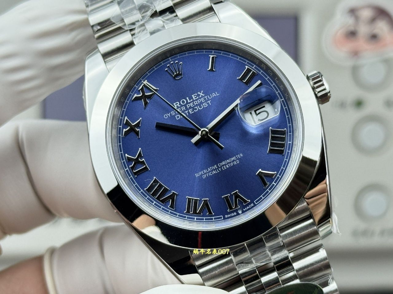 ERF劳力士日志型广州复刻手表m126300-0018腕表 /  