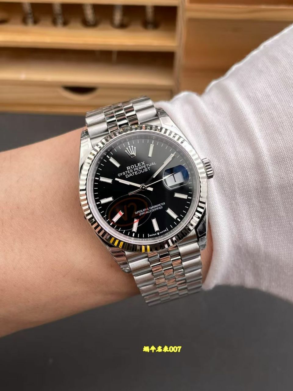VS配重劳力士日志36MM一比一复刻手表m126234-0015腕表 /  