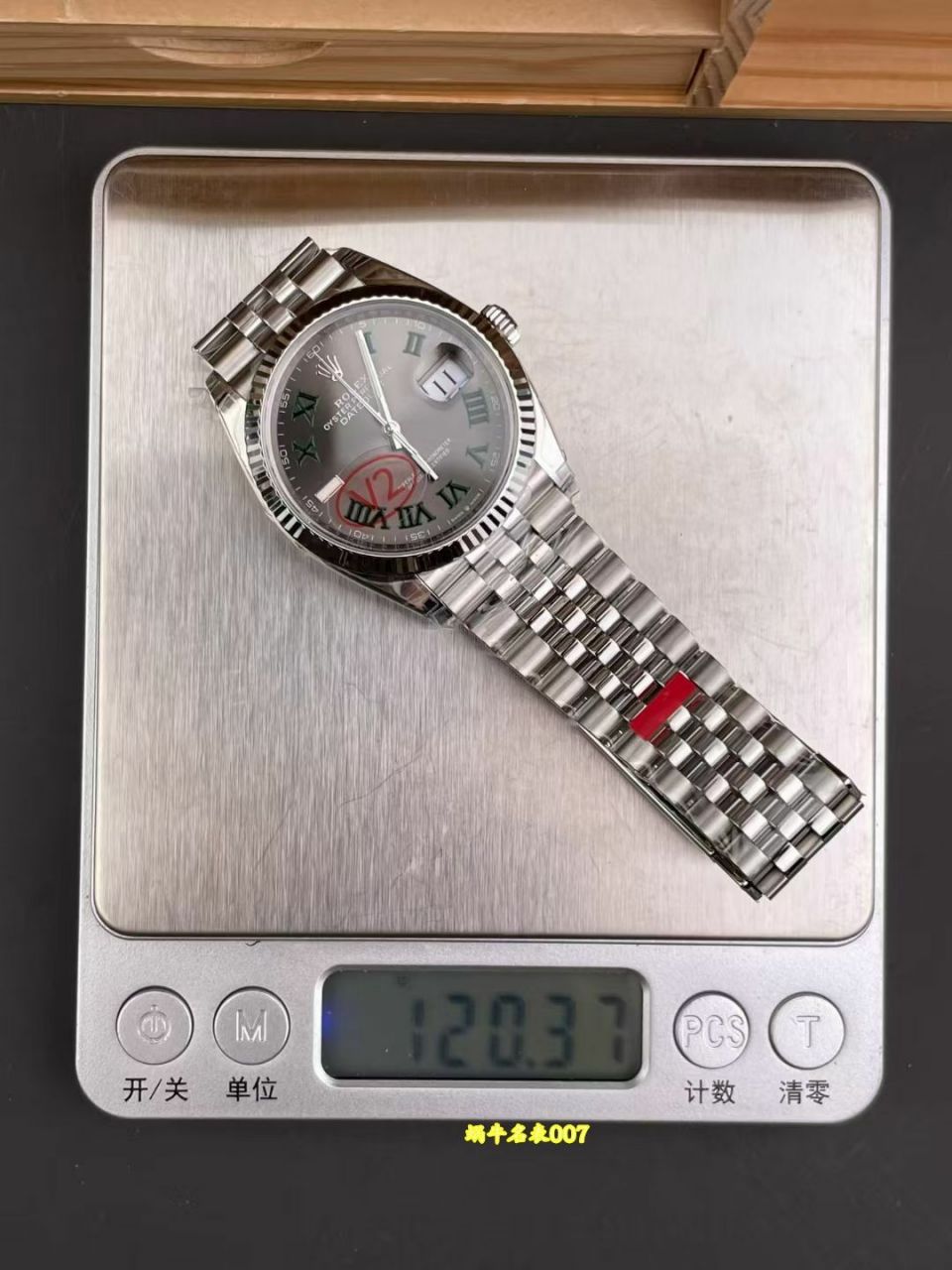 VS日志V2 36mm 劳力士日志绿萝复刻手表m126234-0045腕表 /   