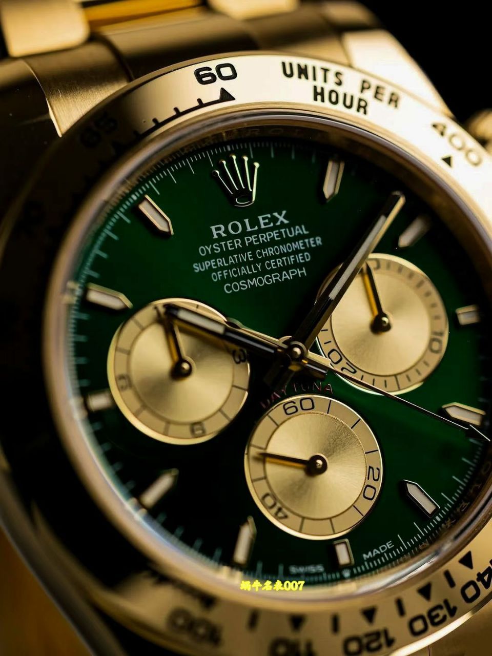 包金高端私人定制劳力士宇宙计型迪通拿最好复刻手表m126508-0008腕表 /  