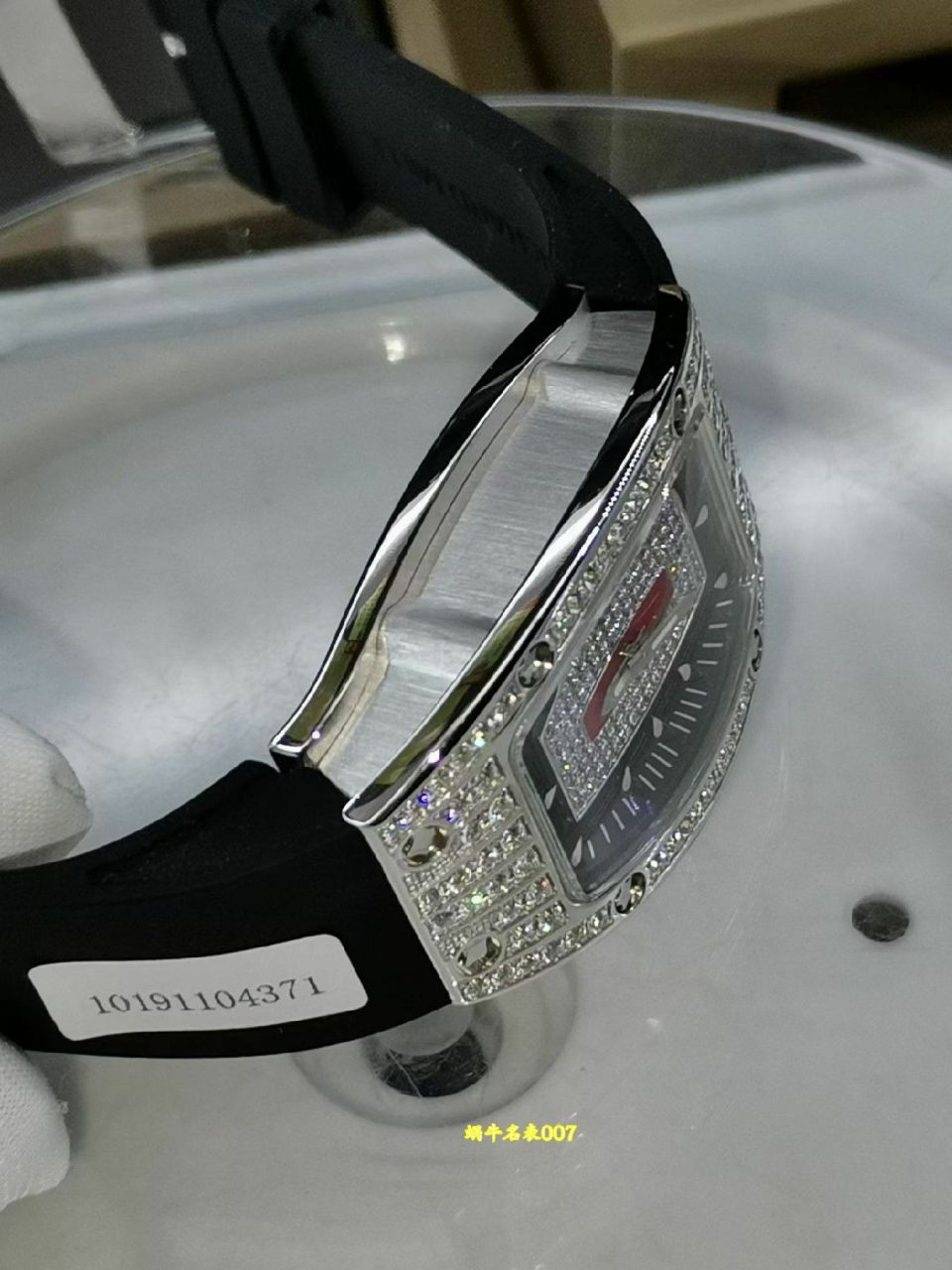 高端私人定制包金真钻理查米尔女士系列RM 07-01 Richard Mille红唇一比一复刻手表 /  