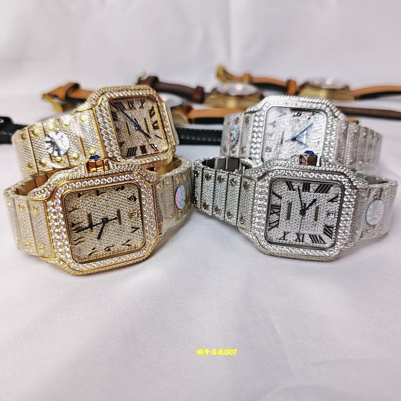 满钻莫桑钻卡地亚山度士集合 /  