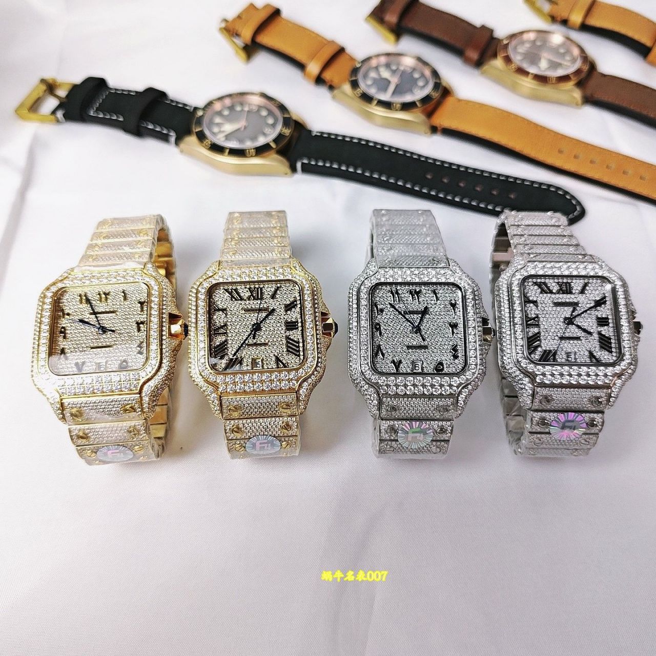 满钻莫桑钻卡地亚山度士集合 /  