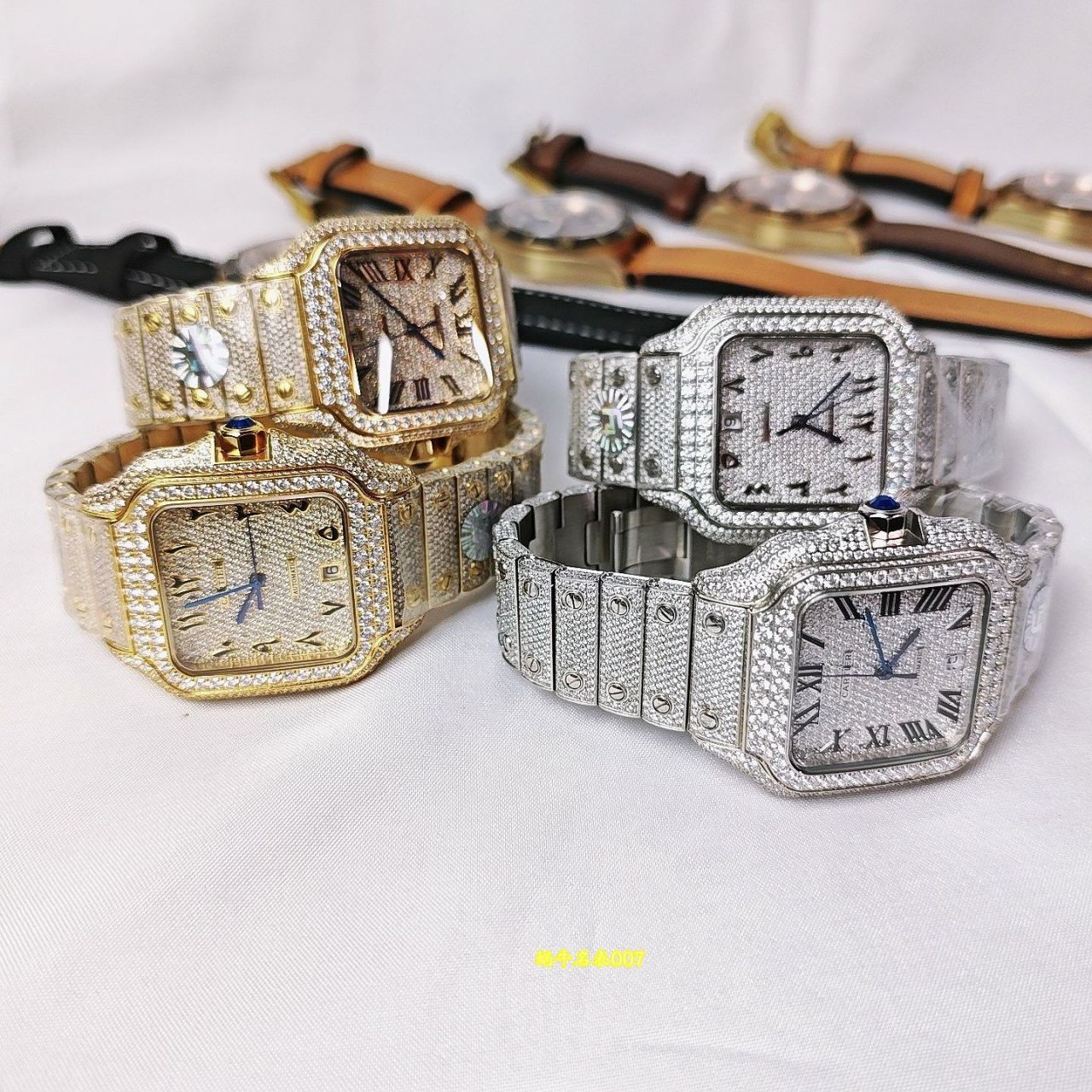 满钻莫桑钻卡地亚山度士集合 /  