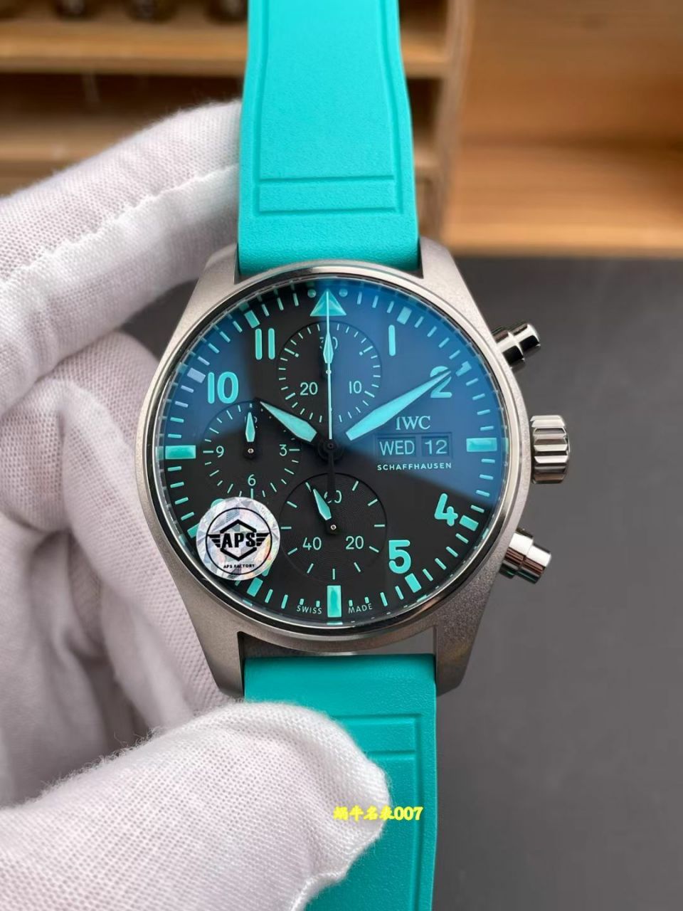 APS万国飞行员一体机芯顶级复刻手表IW389411腕表 /  