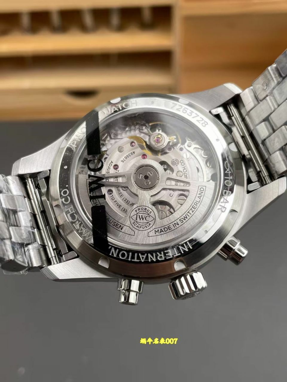 APS 一体机计时IWC万国表飞行员复刻手表IW388104腕表 /  