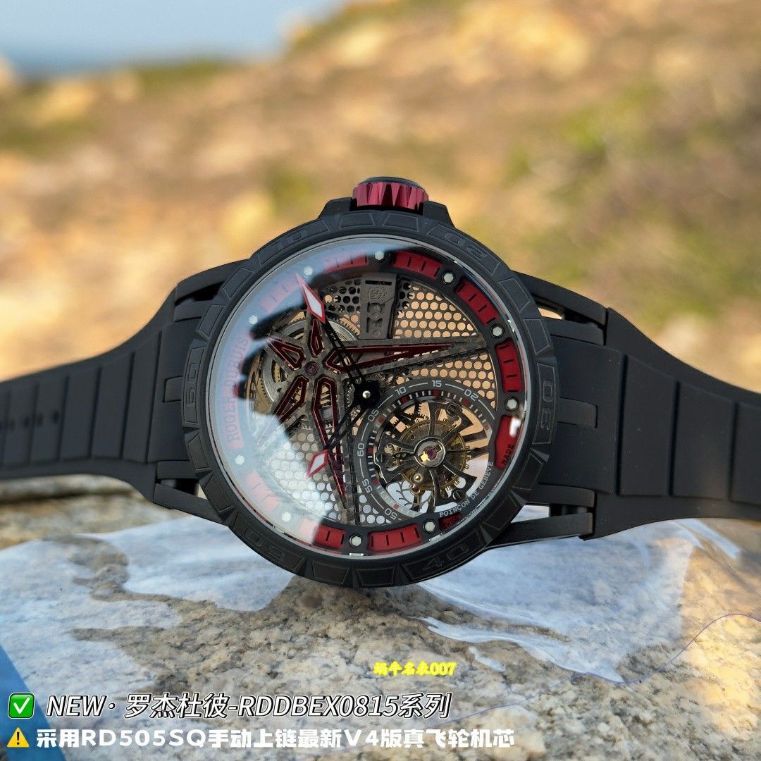 NEW罗杰杜彼王者陀飞轮复刻手表RDDBEX0617腕表 /  