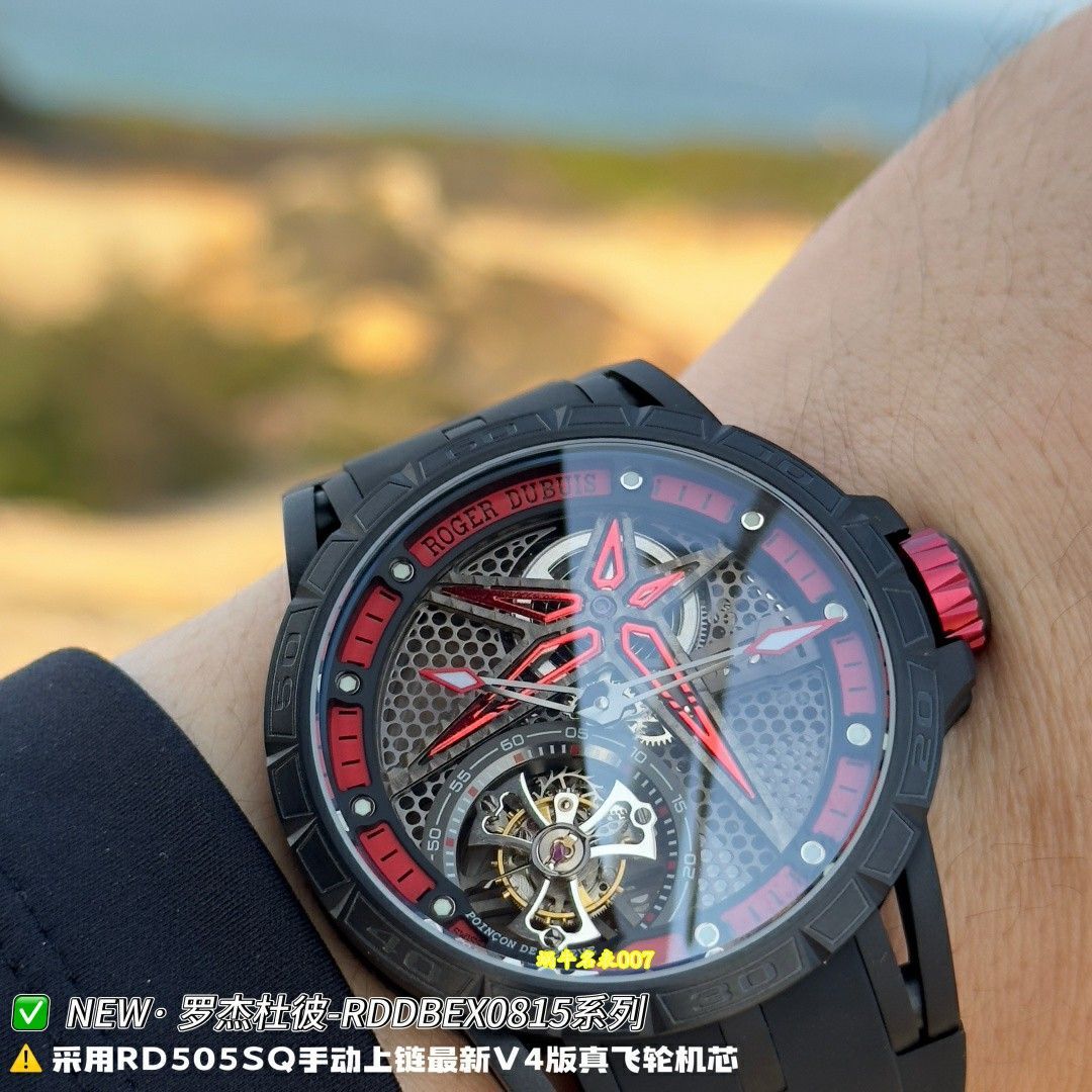 NEW罗杰杜彼王者陀飞轮复刻手表RDDBEX0617腕表 /  