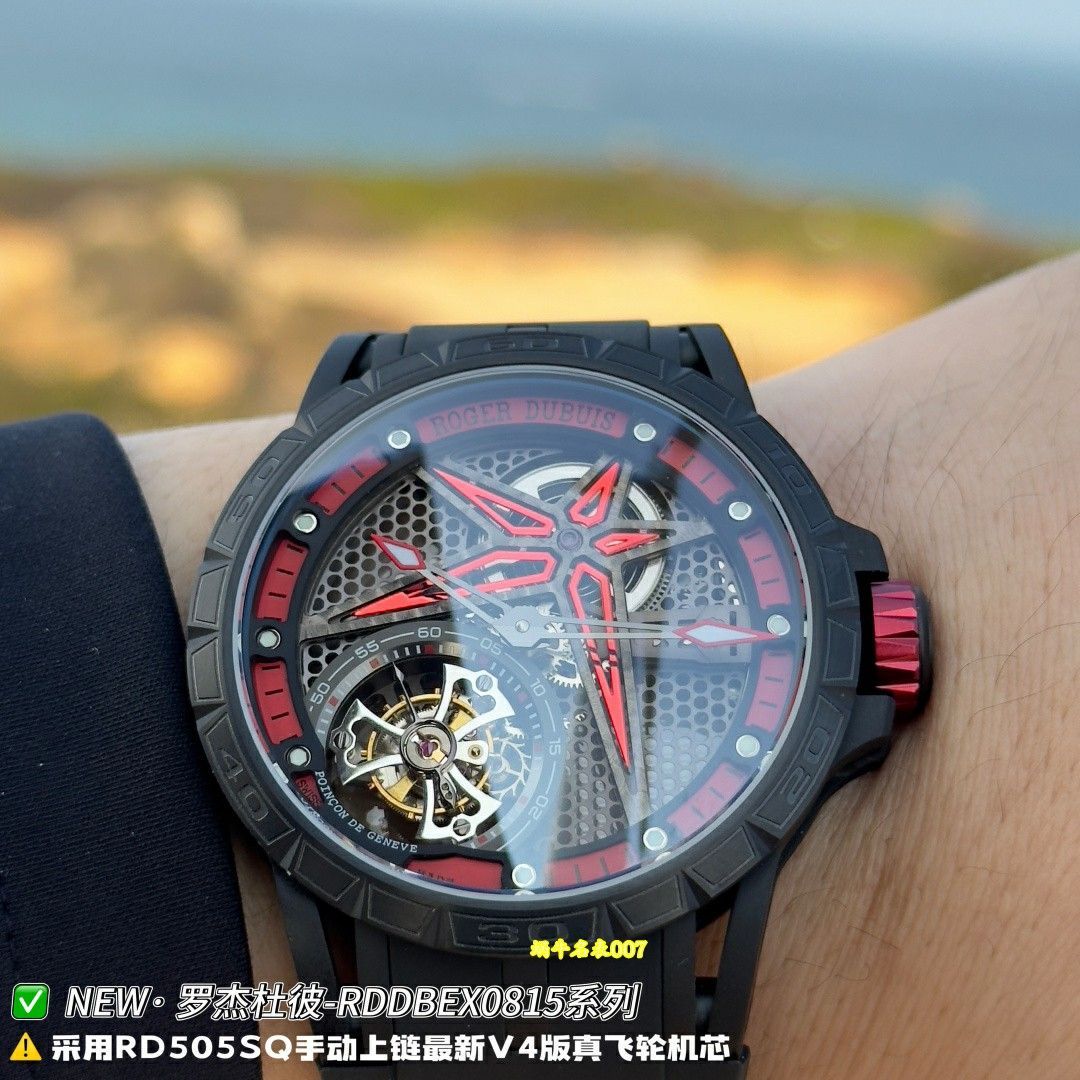 NEW罗杰杜彼王者陀飞轮复刻手表RDDBEX0617腕表 /  