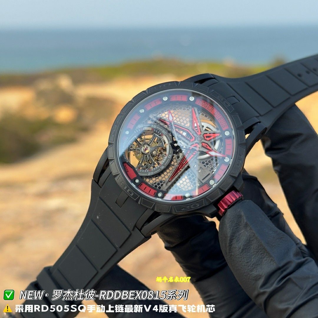 NEW罗杰杜彼王者陀飞轮复刻手表RDDBEX0617腕表 /  