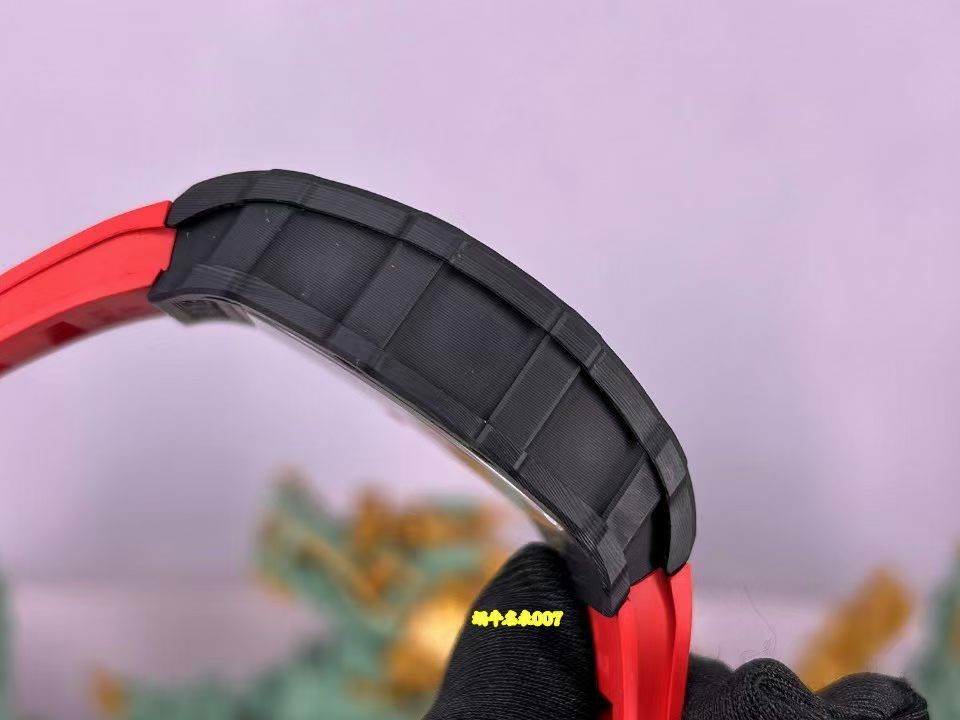 Richard Mille高端私人定制RM35-02原装数据ntpt碳纤维壳套vaucher机芯顶级1:1复刻手表 /  