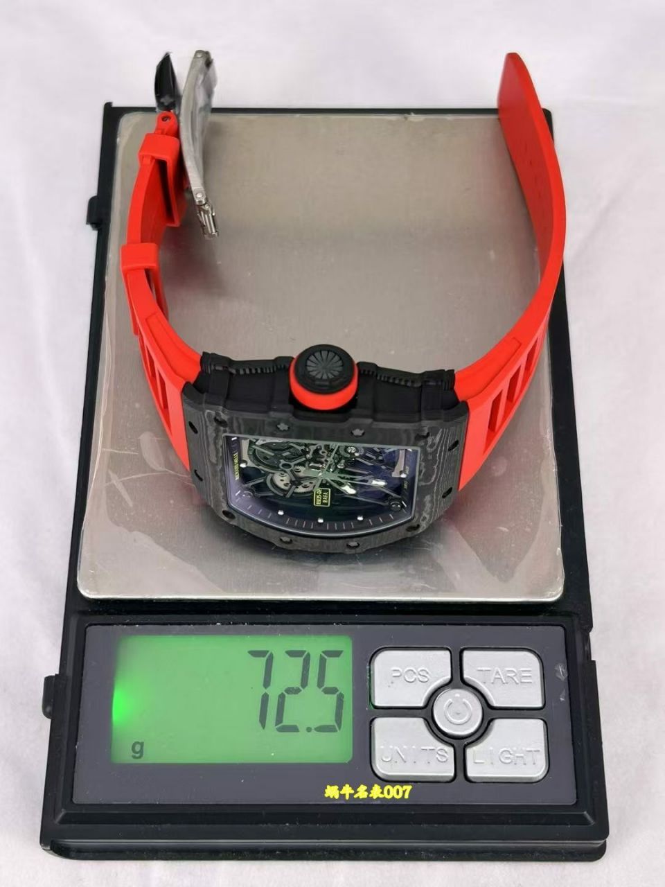 Richard Mille高端私人定制RM35-02原装数据ntpt碳纤维壳套vaucher机芯顶级1:1复刻手表 /  