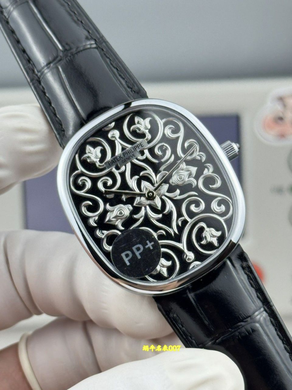 PP➕百达翡丽GOLDEN ELLIPSE高仿手表5738/51G-001腕表 /  