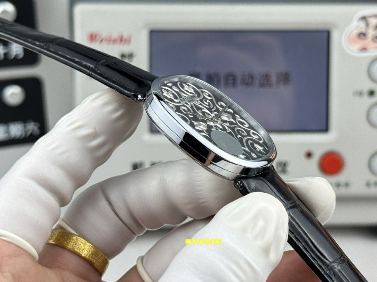 PP➕百达翡丽GOLDEN ELLIPSE高仿手表5738/51G-001腕表 /  