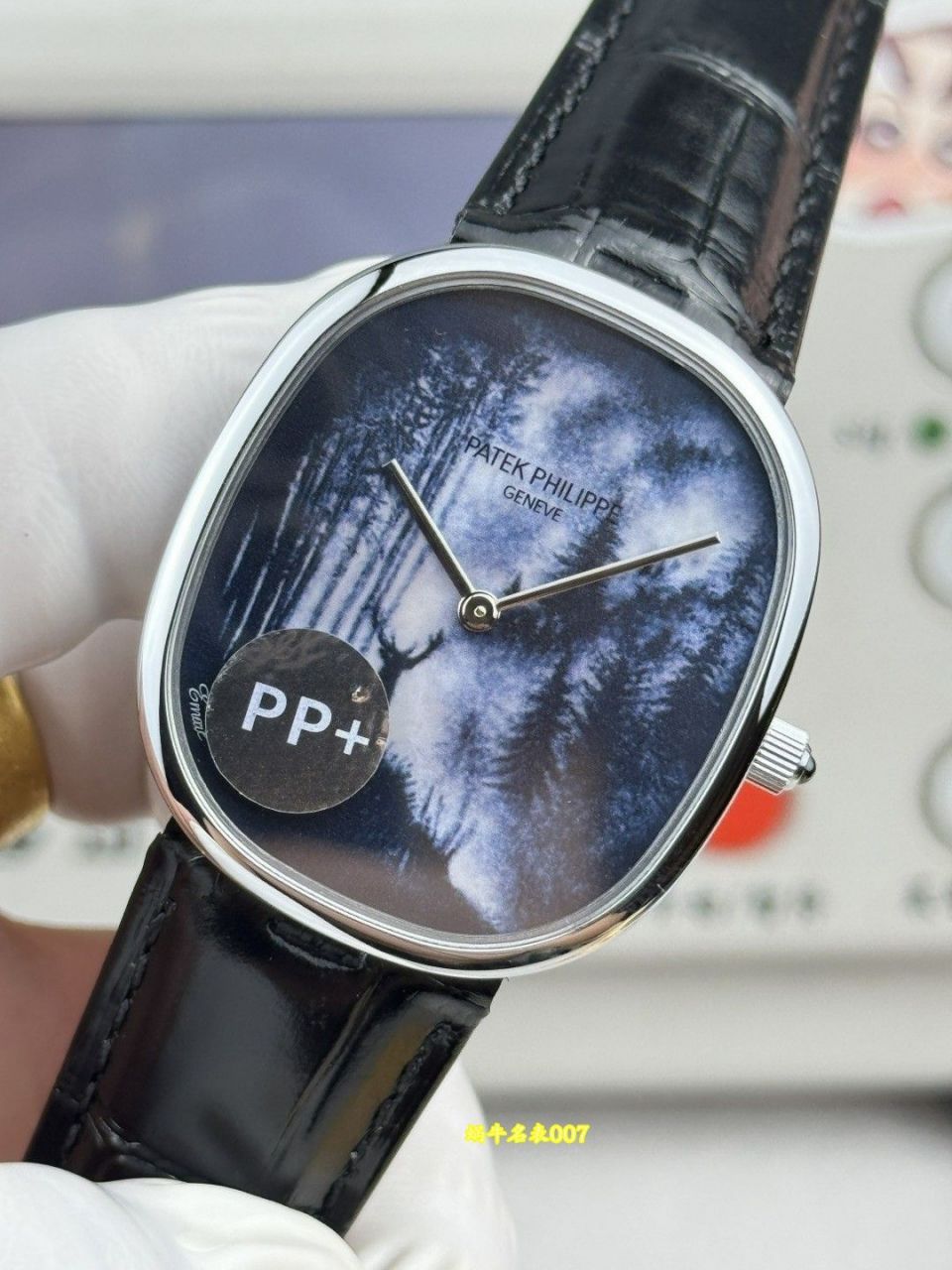 PP➕百达翡丽GOLDEN ELLIPSE系列复刻5738/50G-030腕表 /  