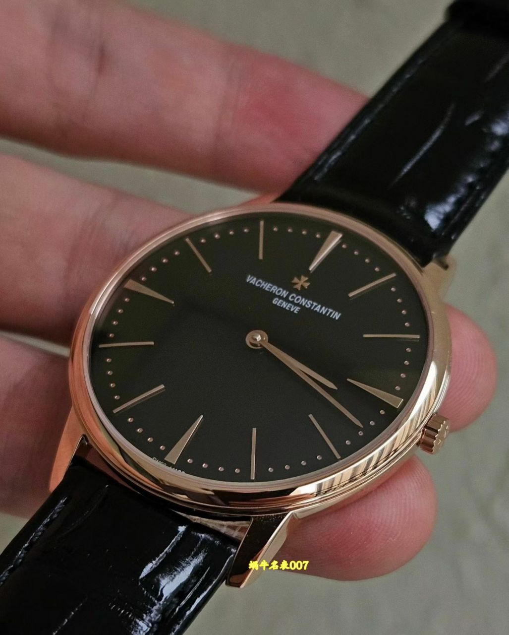 后加工定制包金江诗丹顿传承系列81180/000R-9162腕表 /  