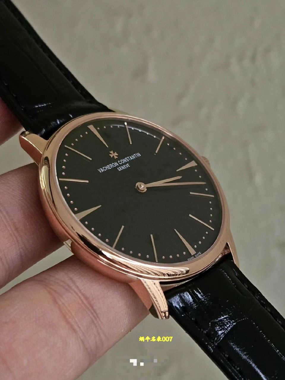 后加工定制包金江诗丹顿传承系列81180/000R-9162腕表 /  