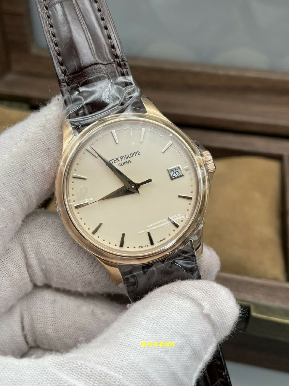 3K一体机百达翡丽古典表将军盖顶级复刻手表5227R-001腕表 /  