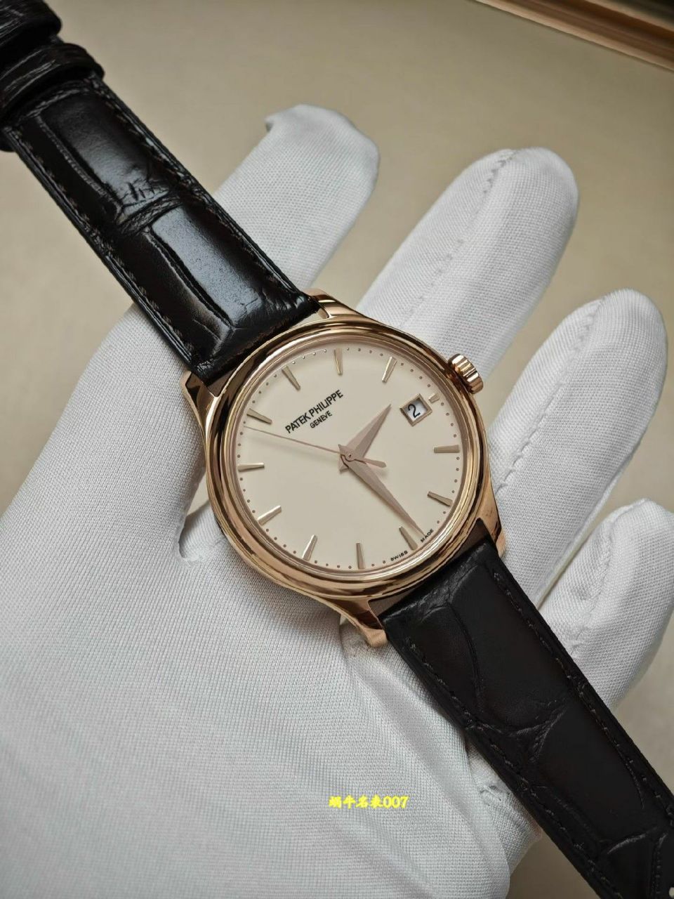 3K一体机百达翡丽古典表将军盖顶级复刻手表5227R-001腕表 /  