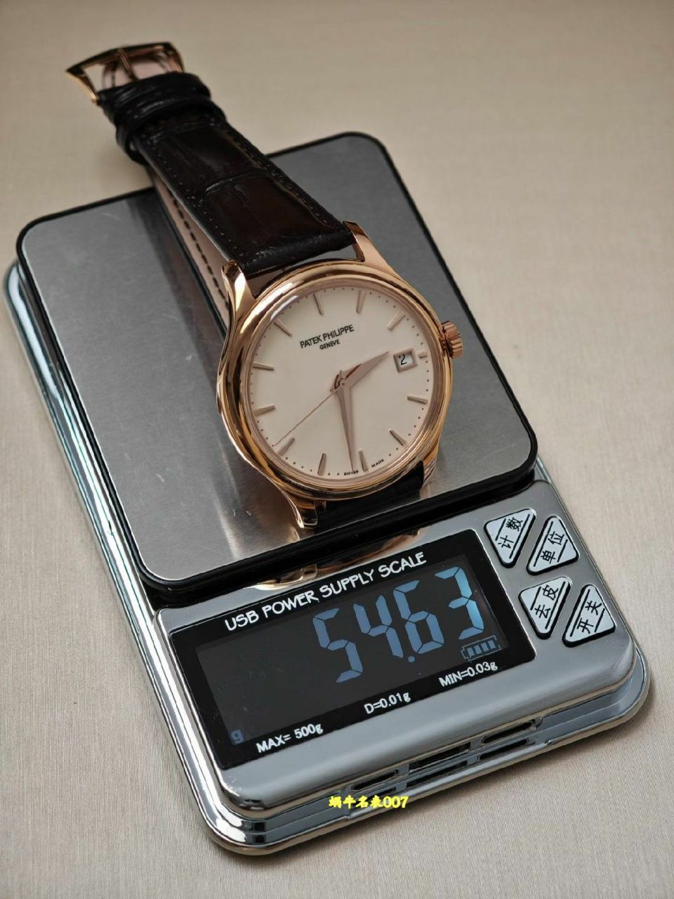 3K一体机百达翡丽古典表将军盖顶级复刻手表5227R-001腕表 /  