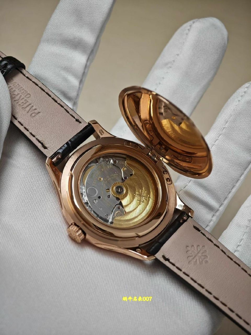 3K一体机百达翡丽古典表将军盖顶级复刻手表5227R-001腕表 /  