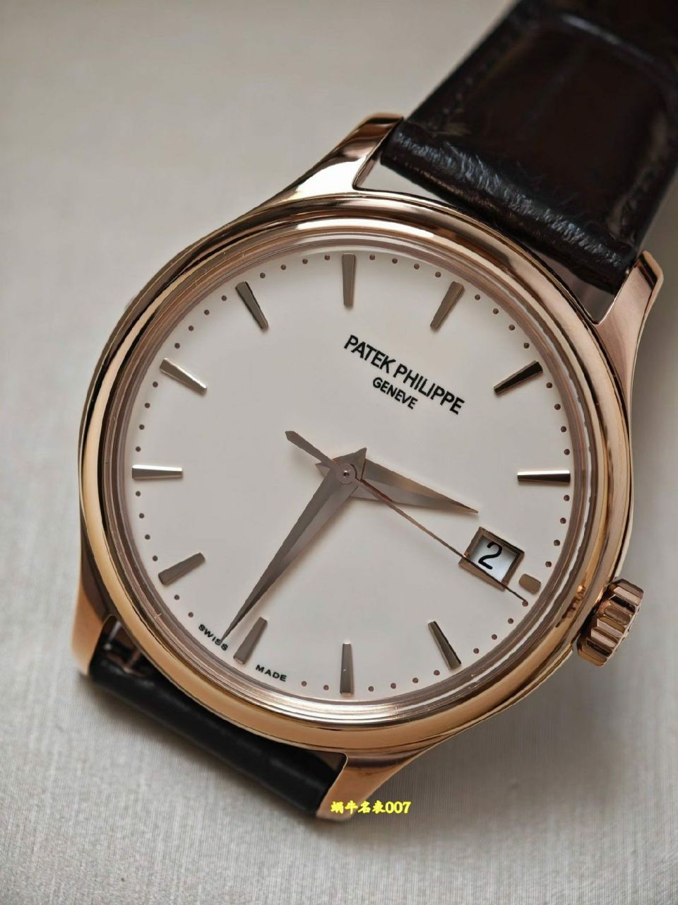 3K一体机百达翡丽古典表将军盖一比一复刻手表5227J-001腕表 /  