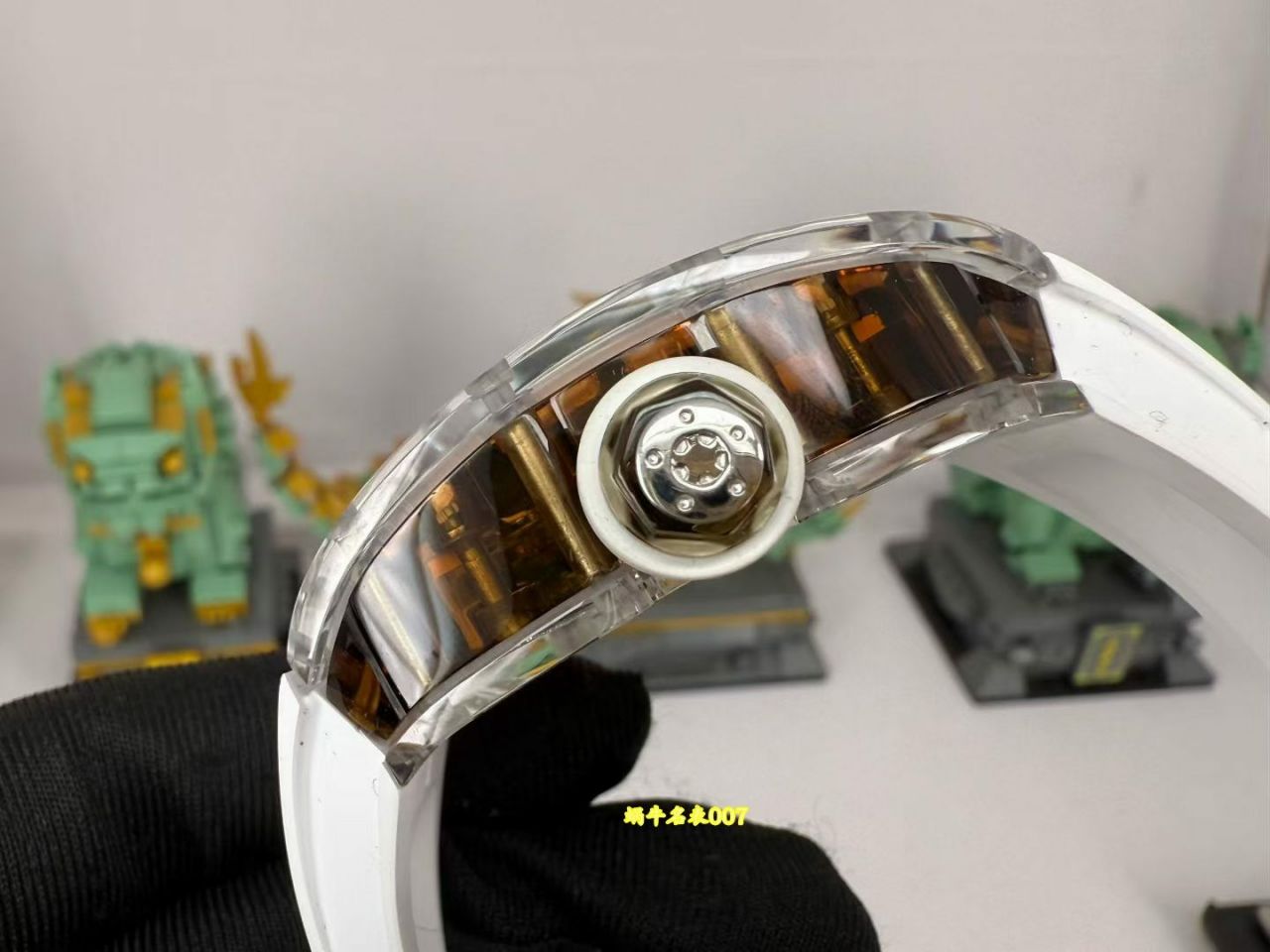 高端私人定制RM 56-03水晶RM56-03陀飞轮 蓝宝石水晶 /  