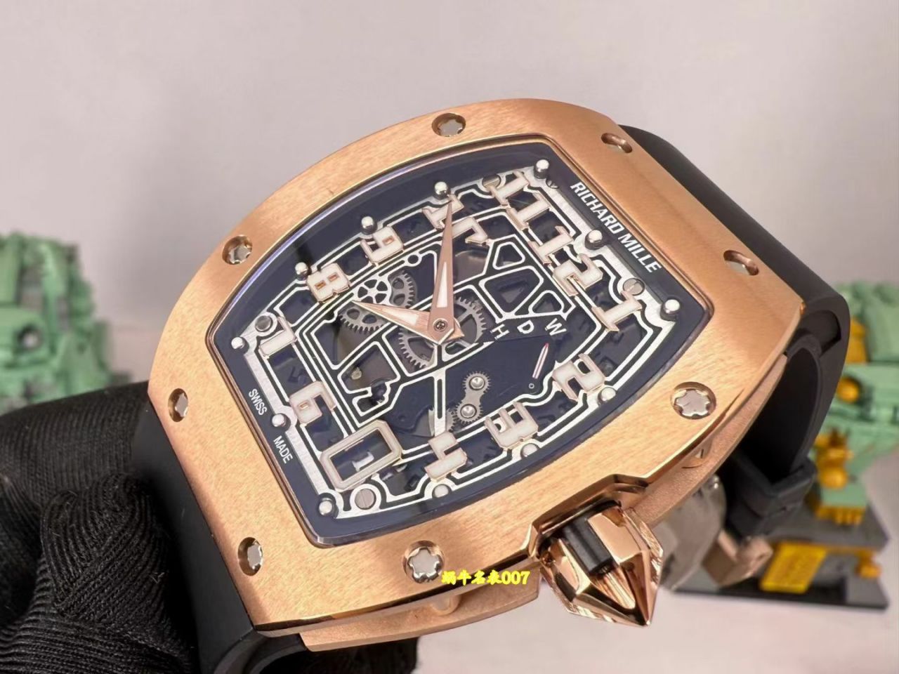 Richard Mille RM67-01 1:1复刻手表理查德米勒RM 67-01Ti腕表 /  