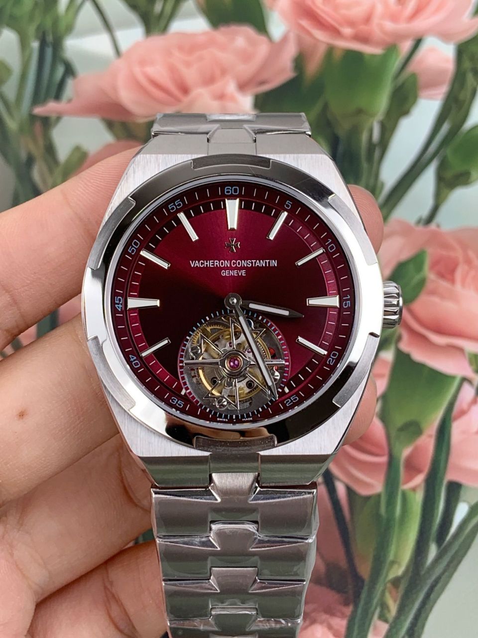 ANT江诗丹顿纵横四海陀飞轮顶级复刻手表6000V/210T-H179腕表