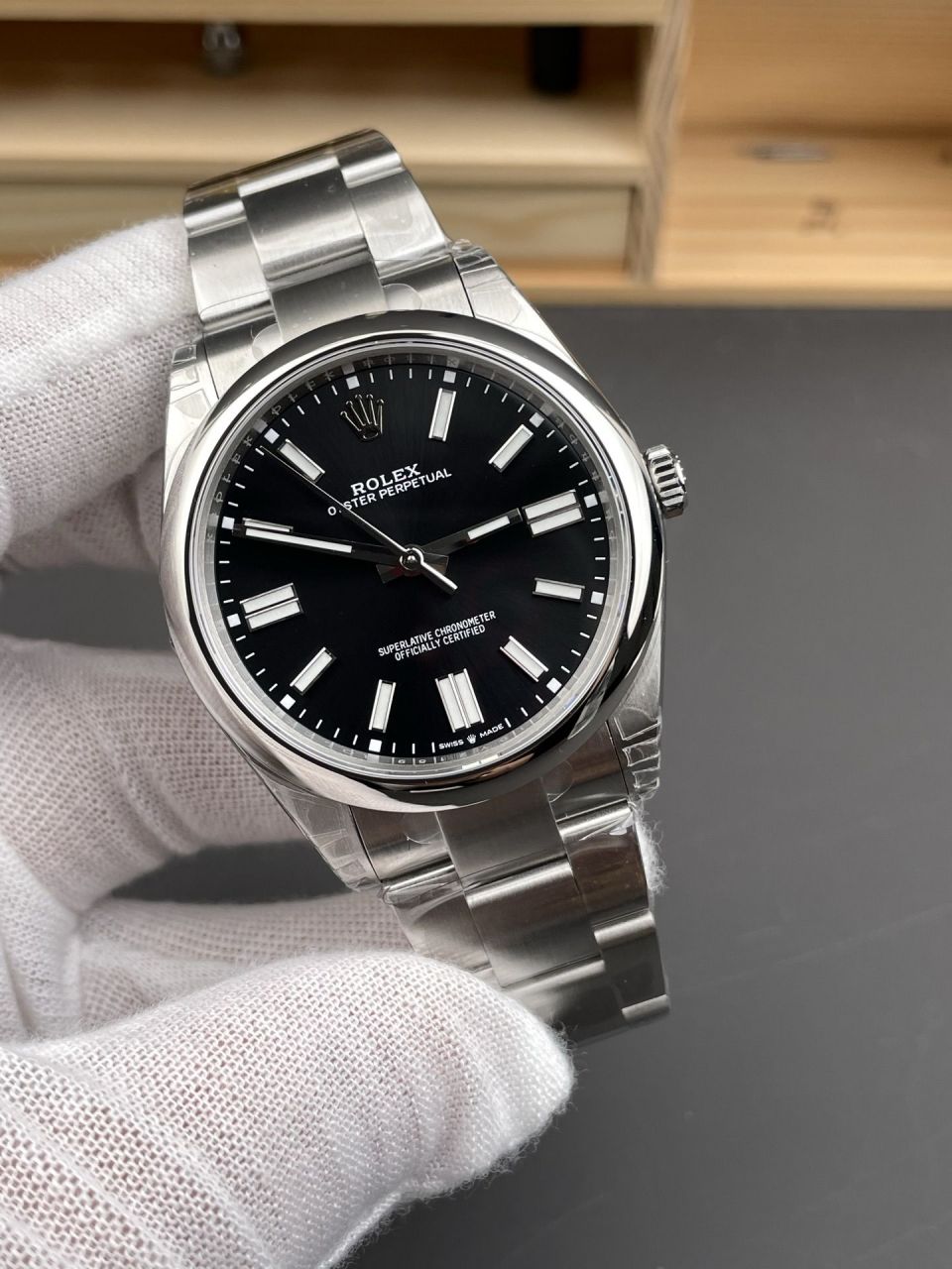 VS41MM劳力士蚝式恒动m134300-0008一比一复刻高仿腕表