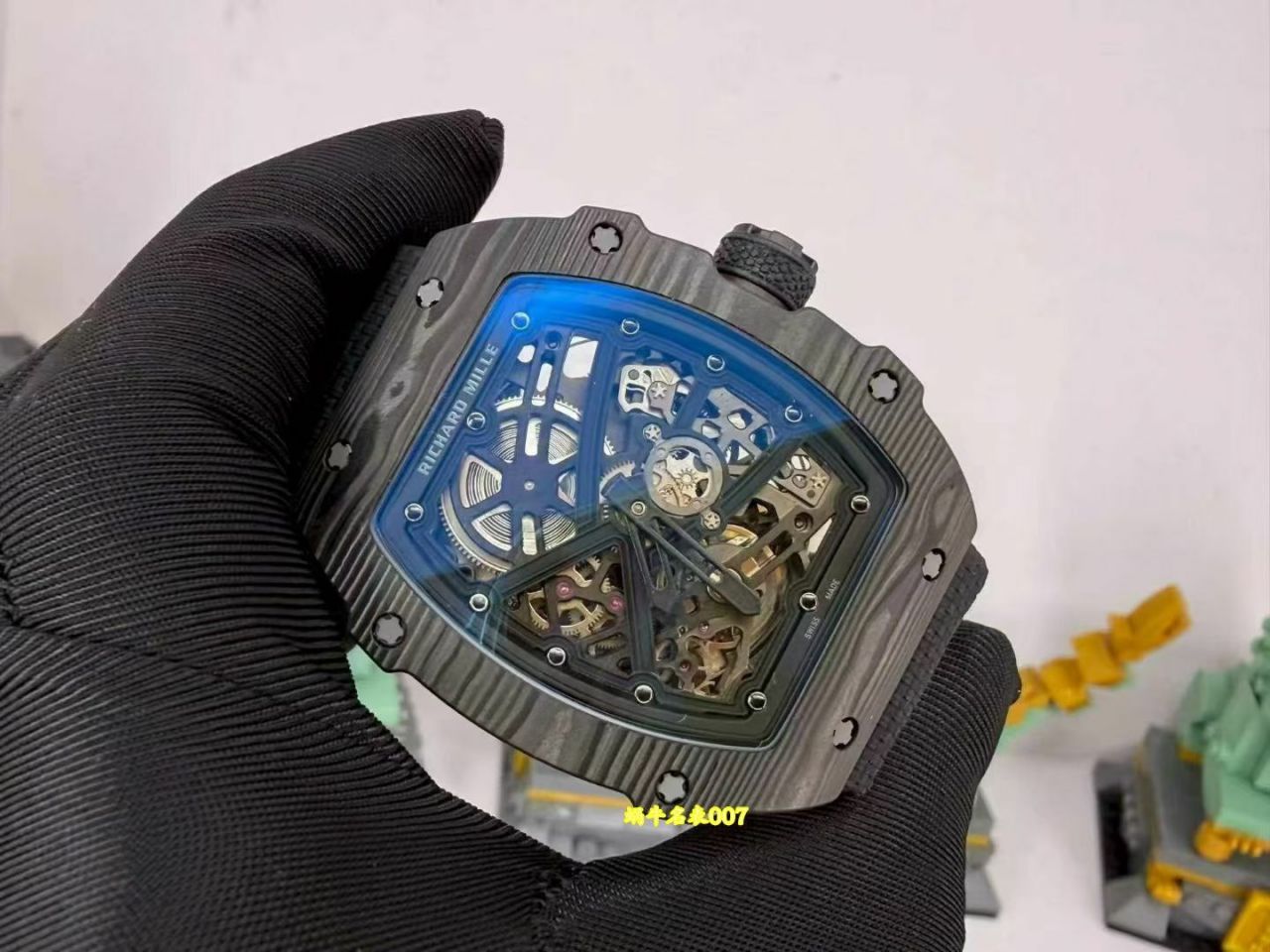 高端定制Richard Mille RM 67-02 理查德米勒黑武士RM 67-02 中国顶级复刻手表