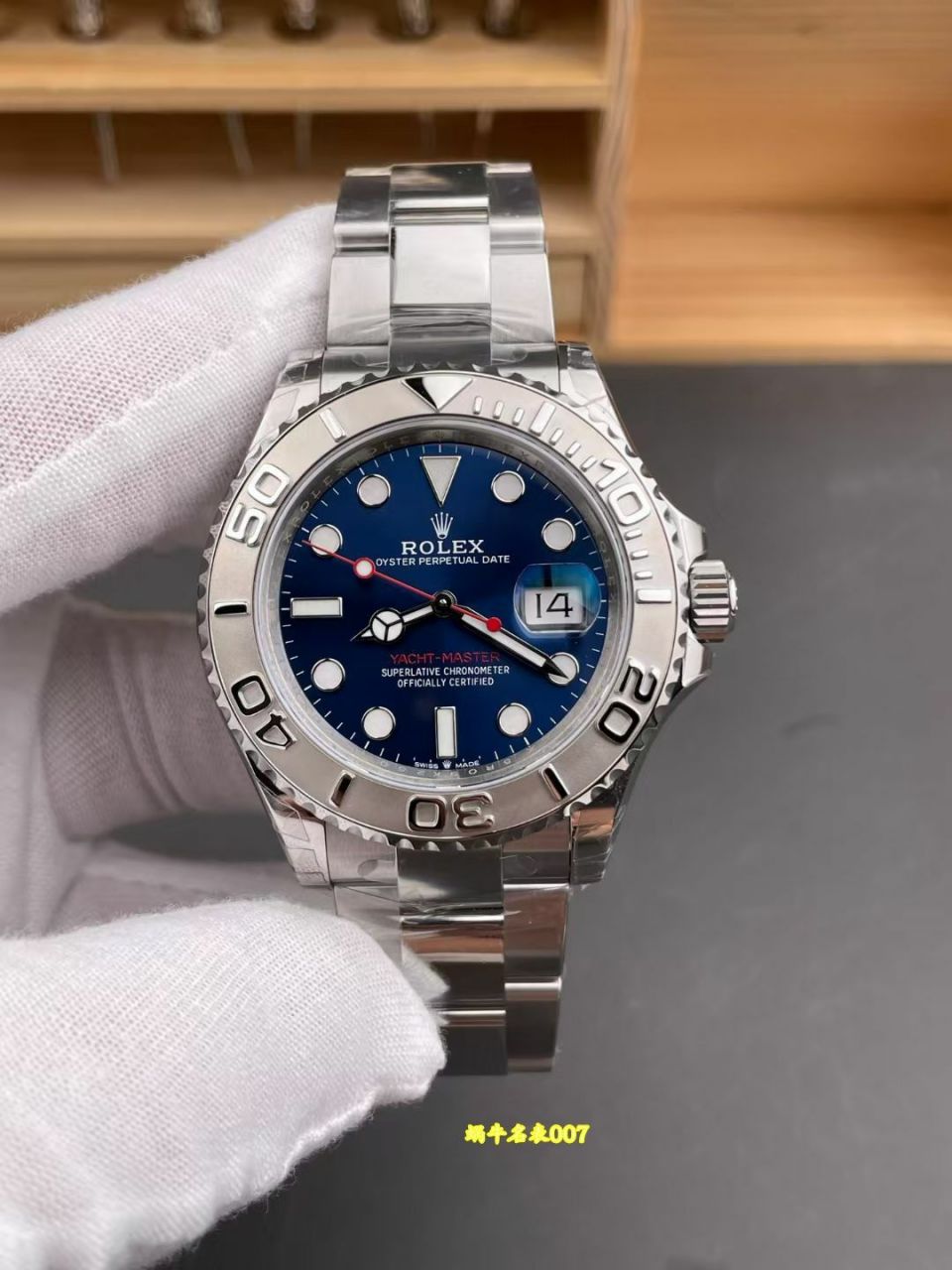 VS三代新款蓝游艇艇劳力士游艇名仕型一比一复刻手表m126622-0002腕表