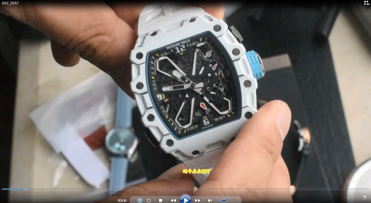 视频评测Richard Mille 理查德米勒男士系列RM 35-03复刻手表