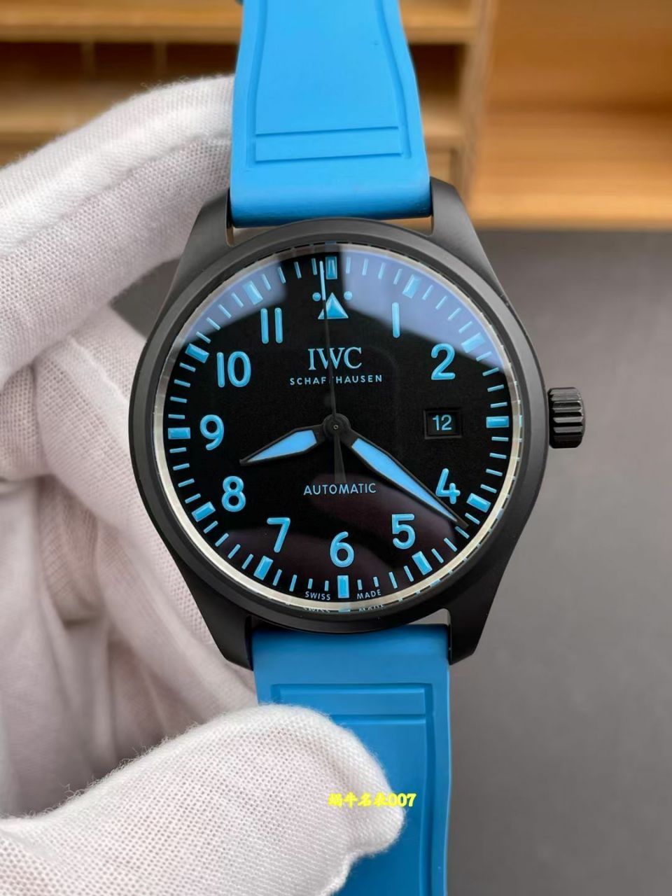 M+ IWC F63赛车纪念版万国表飞行员系列IW328107 广州仿真手表