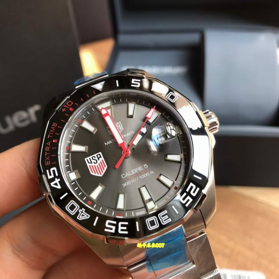 Original Tagheuer,泰格豪雅竞潜美国国家足球队限量版男装腕表