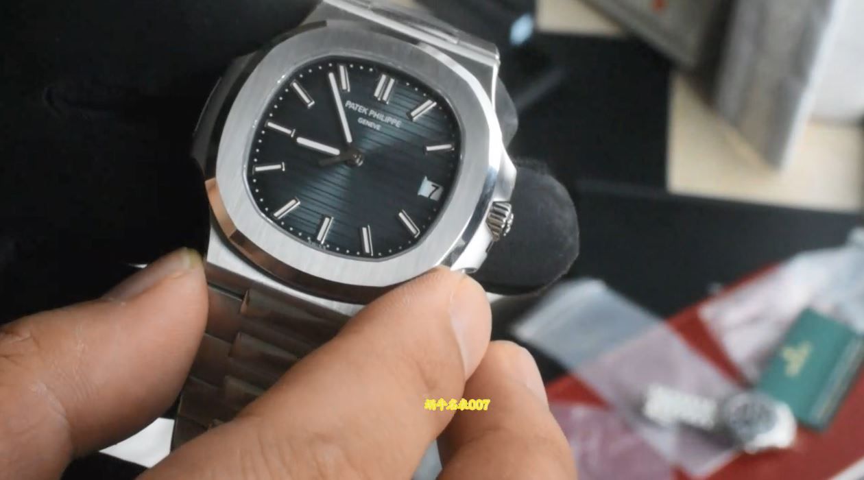 视频DDF 复刻copy watch 百达翡丽鹦鹉螺5711/1A-001Replica 腕表