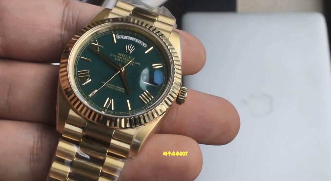 视频 RC配重208克劳力士星期日历復刻手錶m228238-0061 copy Rolex watch