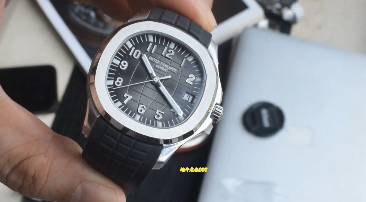 视频 DDF 百达翡丽AQUANAUT手雷PATEK PHILIPPE replica watch 5167A-001腕表