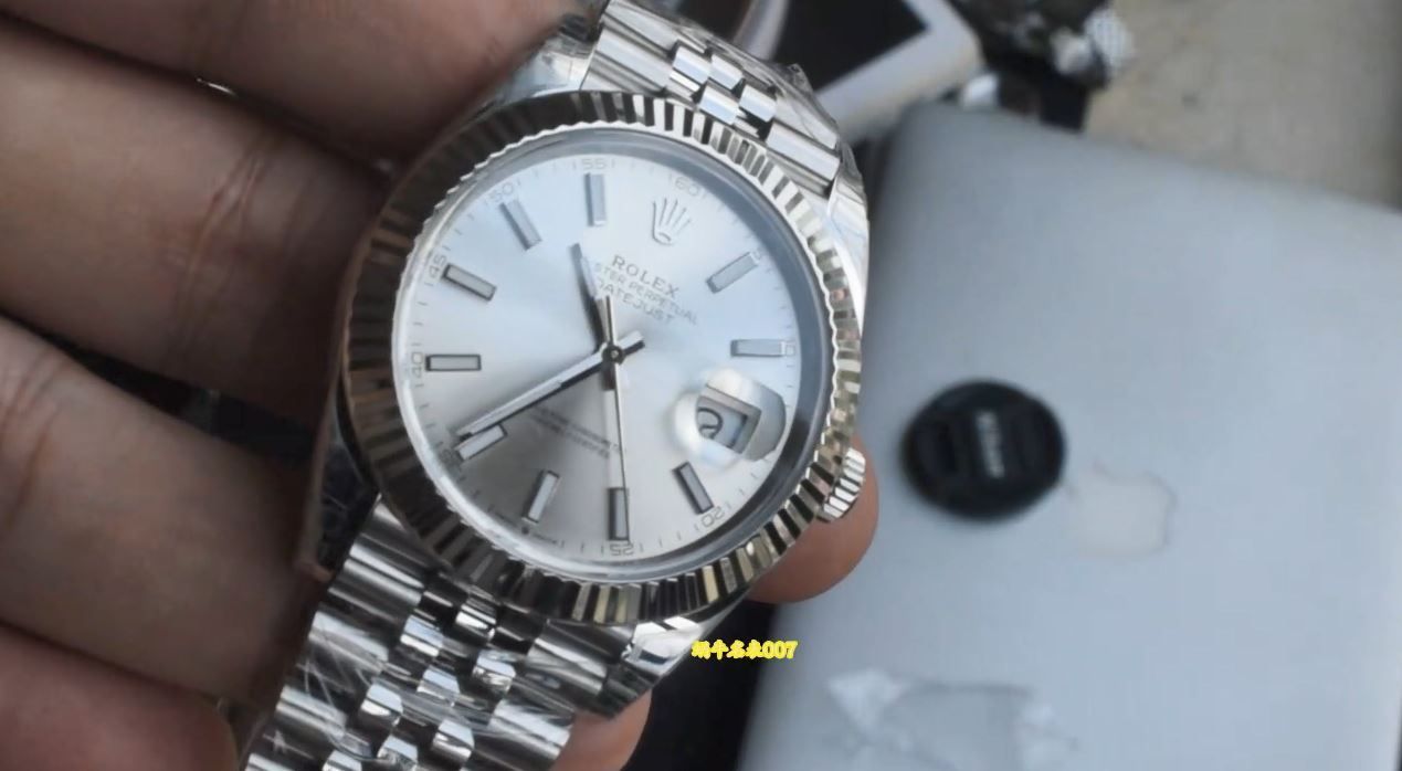 视频 VS配重劳力士日志型Rolex Datejust copy replica  watch m126334-0004腕表
