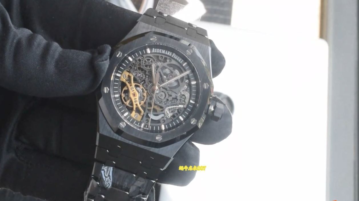Customized 视频 Audemars Piguet replica watches 皇家橡树系列15416CE.OO.1225CE.01腕表