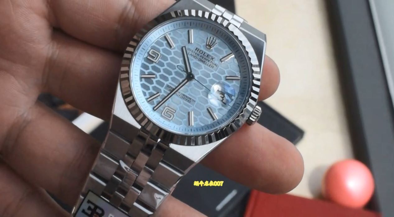 视频 B厂劳力士陆使型系列copy watches  复刻手表M127336-0001腕表