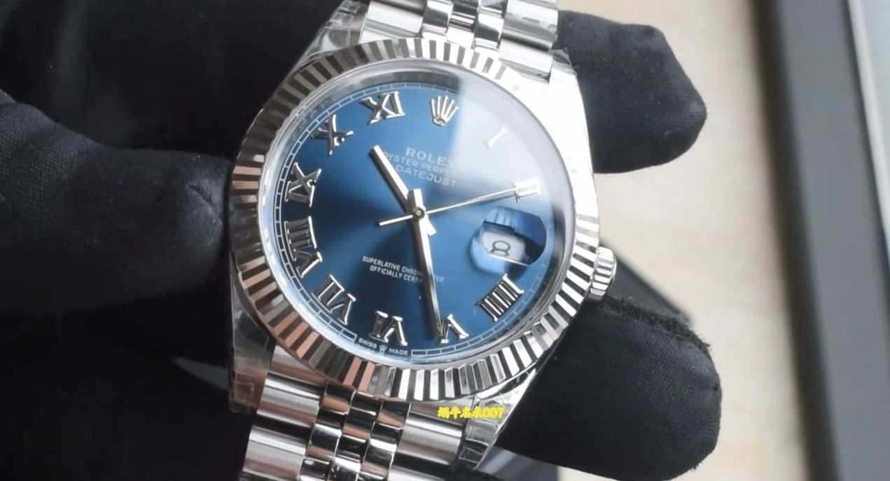 视频 VS 劳力士日志Rolex Datejust 复刻手表m126334-0038腕表