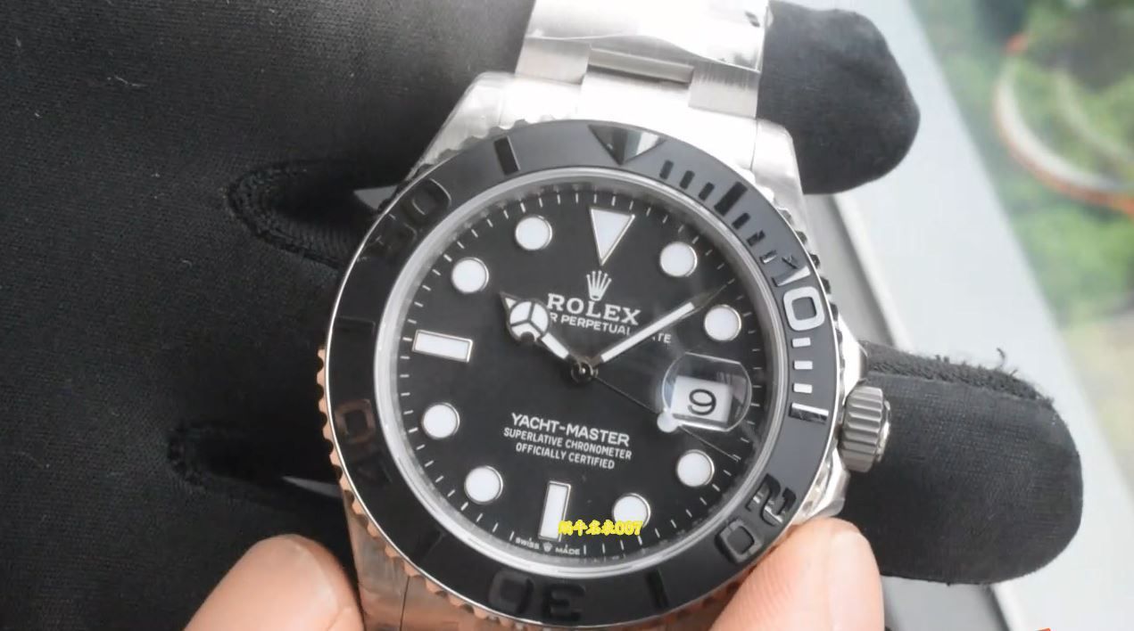视频 VS Rolex Yacht-Master replica watch勞力士復刻手錶钛游艇 m226627-0001手表