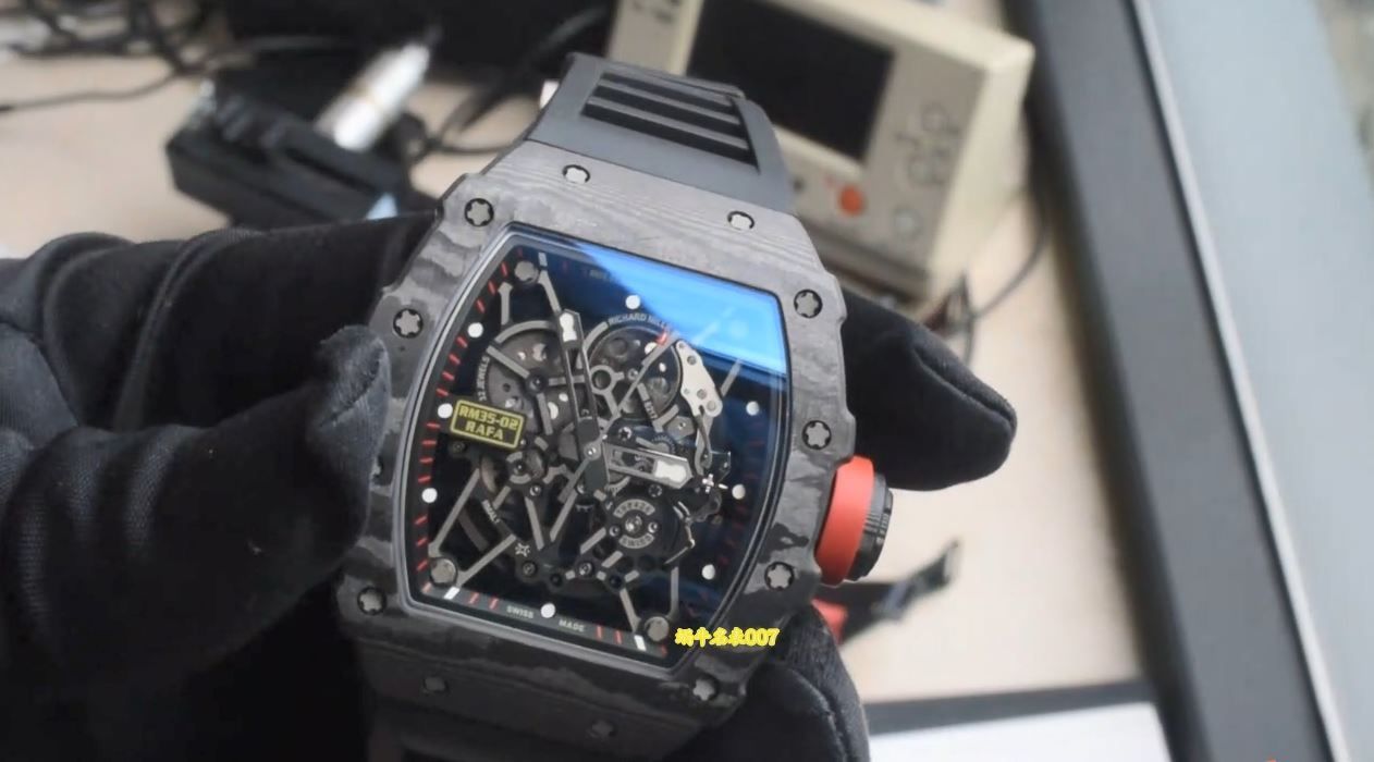 视频 APS Richard Mille replica watch 理查米尔高仿手錶RM 35-02腕表