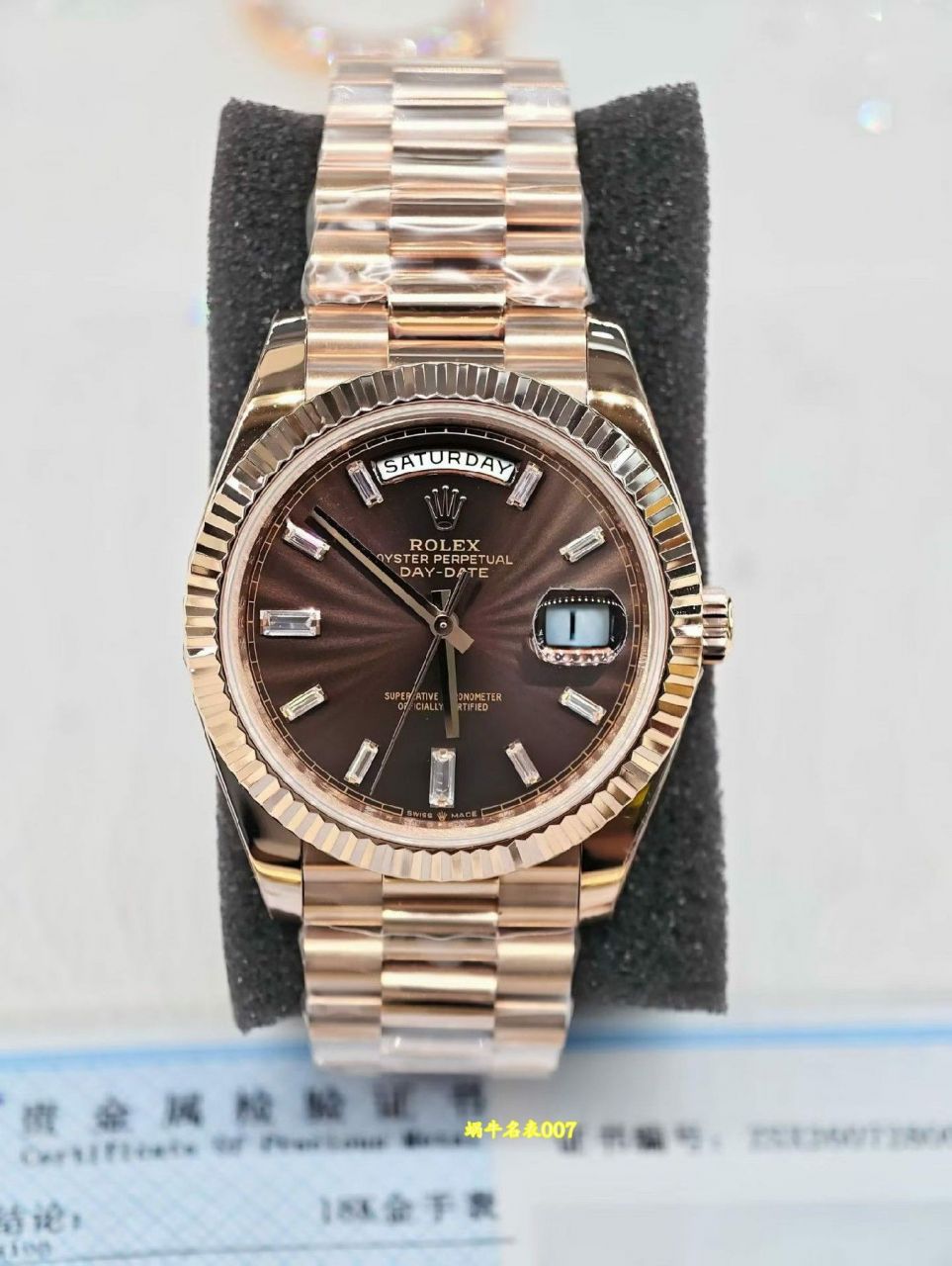 客定劳力士双历日志表面18K包厚金加工定制 勞力士包金復刻手錶Rolex replica watch 